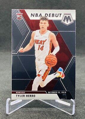 Panini Mosaic Tyler Herro Rc Nba Debut Base Non Silver Prizm