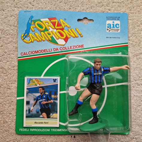 Riccardo Ferri Inter Forza Campioni Figure Brand New In Blister Pack