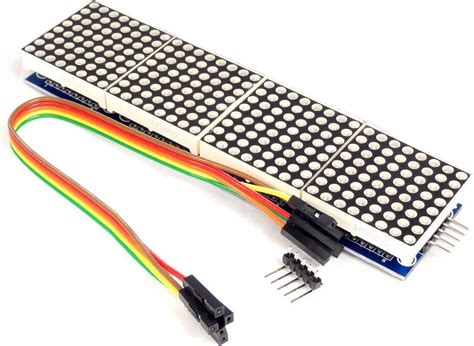 Elektroweb Matryca Led Matrix 8X32 Sterownik Max7219 Opinie I Ceny Na