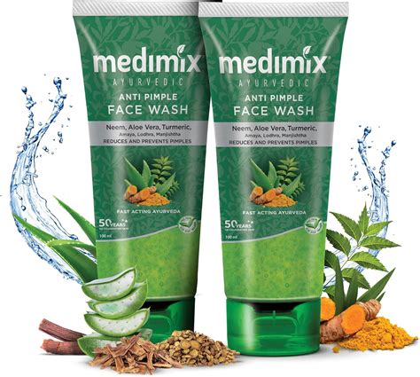 Medimix Ayurvedic Anti Pimple Face Wash Ml Pack Of Buy Online