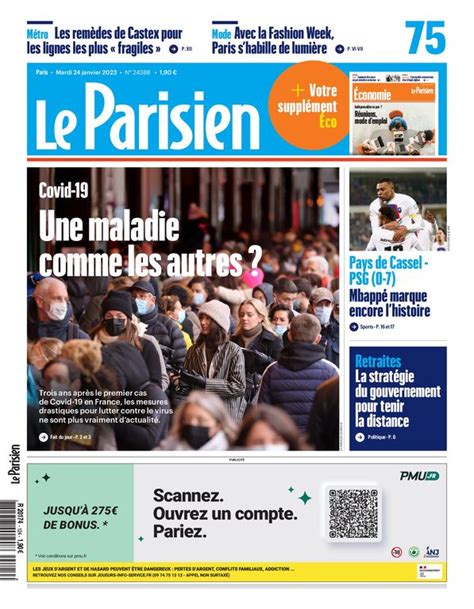 Francois On Twitter Rt Leparisien Une La Une Du Journal Du Mardi 24