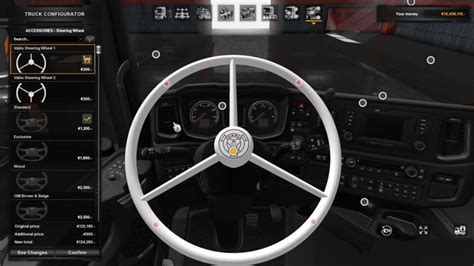 Ets Scania Next Gen Vabis Steering Wheel X V Berarbeitet Scania