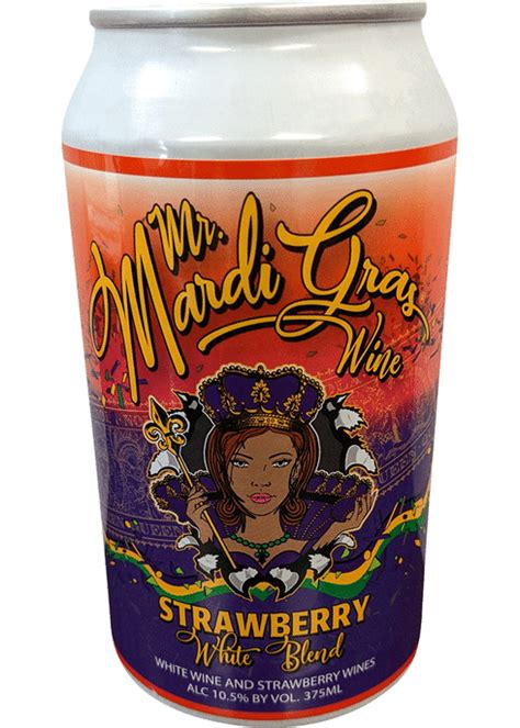 Mr Mardi Gras Wine Strawberry White Blend Total Wine More