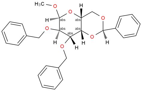 Methyl 4 6 di O benzylidene 2 3 di O benzyl α D galactopyranoside 29600