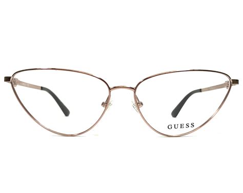 Guess Eyeglasses Frames Gu2778 028 Rose Gold Pink Cat Eye Full Rim 59 15 140 Ebay