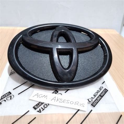 Jual Logo Emblem Depan Fortuner VRZ TRD Black Original Shopee Indonesia