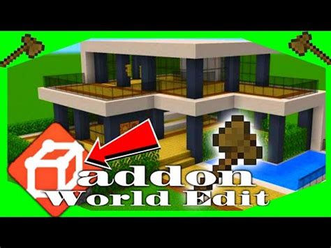 Inédito Addon do Melhor Mod Pra Construir Que Existe o World Edit no