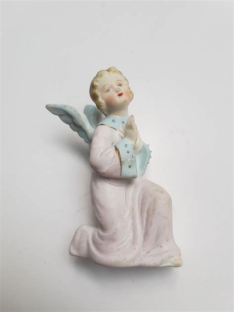 Vintage Wales Ceramic Angel Made In Japan By Mylittleoldeshoppe On Etsy Ceramic Angels