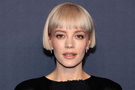 Lily Allen Reveals Return To Darker Hair In New Selfie