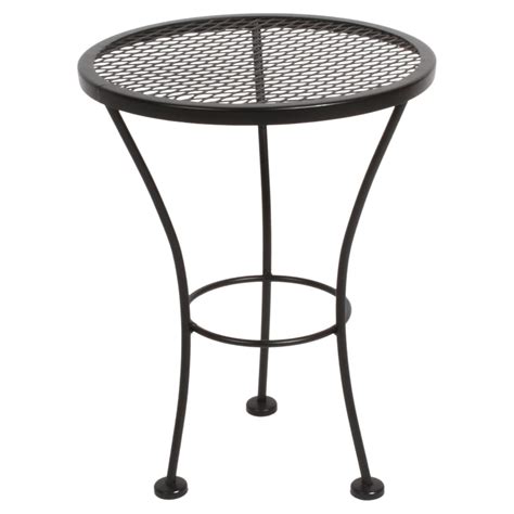 Wrought Iron Mesh Patio Table Atelier Yuwa Ciao Jp