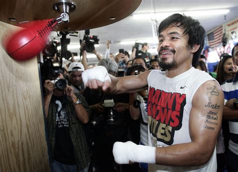 Manny Pacquiao Wildcard Media Day Photo Gallery Boxing News Boxing