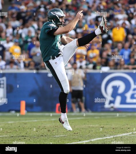 Los Angeles CA USA 10th Dec 2017 Philadelphia Eagles Punter Donnie