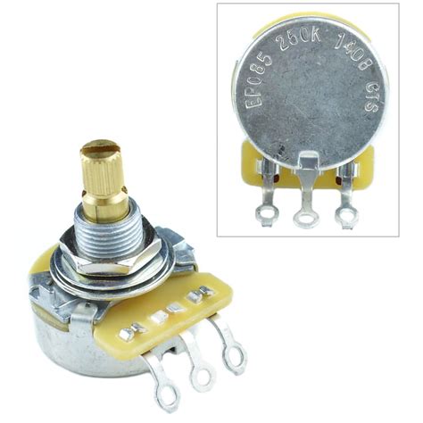 CTS 250k Split Shaft Potentiometer Reverb