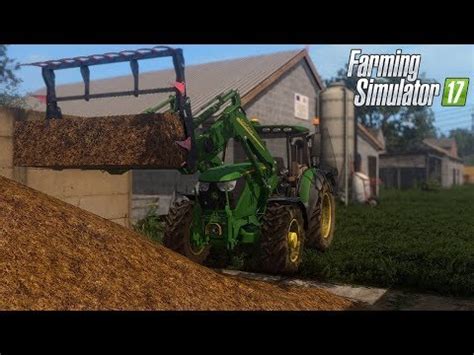 Farming Simulator 17 Wywóz obornika na pole JohnDeere YouTube