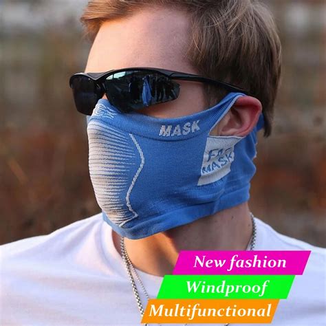 Cycling Face Mask Breathable Uv protection Windproof Mask Sports Bike ...