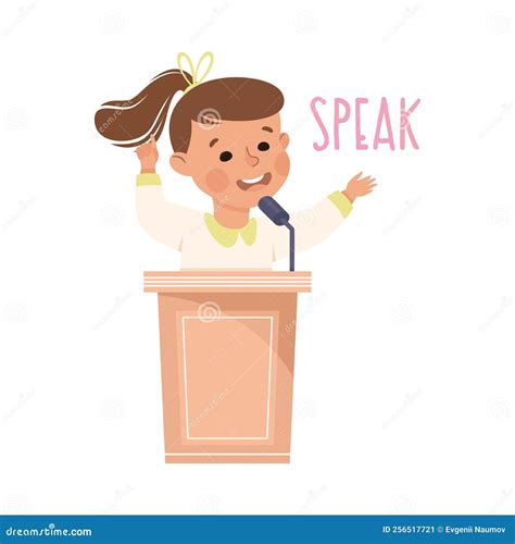 Kids Speaking Clipart