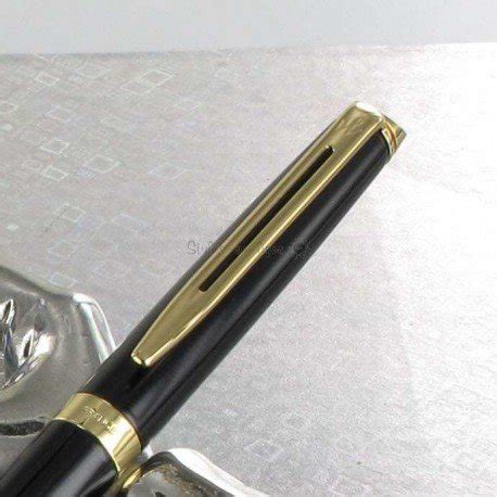 Stylo Bille Waterman H Misph Re Noir Brillant Gt Sur Stylos En Ligne