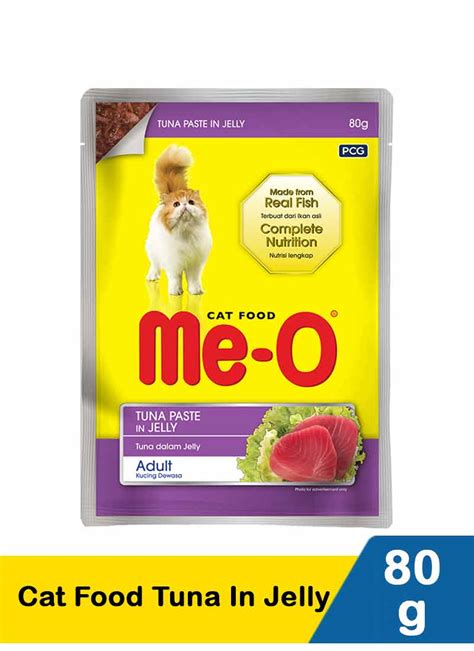 Me O Cat Food Tuna In Jelly 80g Klik Indomaret