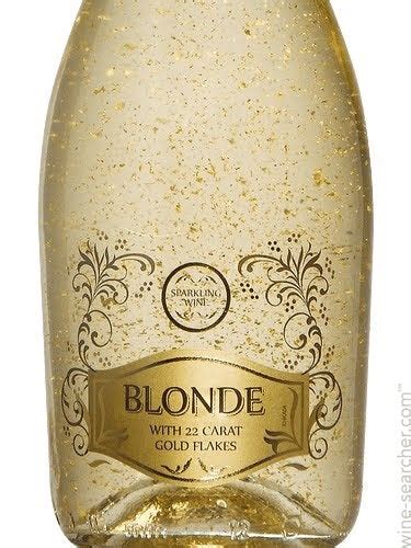 Blonde Sparkling Wine With 22 Carat Gold Flakes Prices Stores