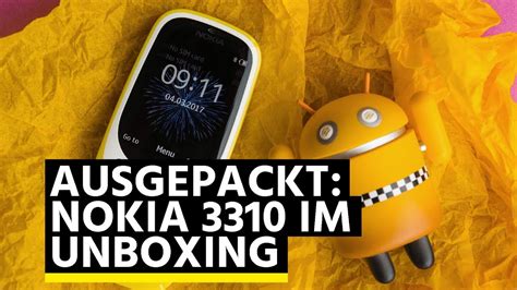 Ausgepackt Nokia 3310 Im Unboxing Und Setup Youtube