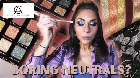 New Adept Cosmetics Flying Fiddle Palette Boring Neutrals Tutorial