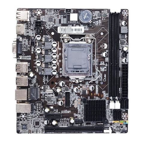 Placa Mãe 1155 Duex DX H61ZG DDR3 Crystal Informática