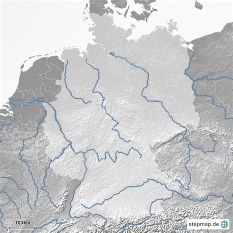 Stepmap Fl Sse Landkarte F R Deutschland