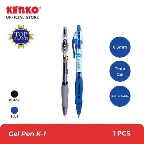 Jual KENKO GEL PEN Pulpen Jel Pena Jel Tinta Cetek K 1 Retractable