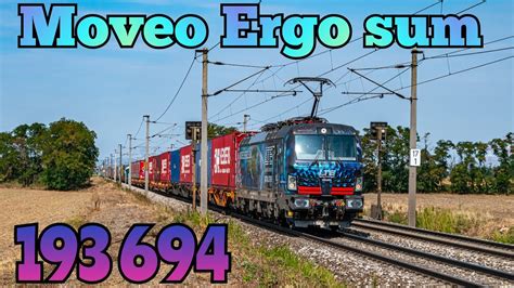 Vectron 193 694 Moveo Ergo Sum Z Kontenerami Gramatneusield YouTube