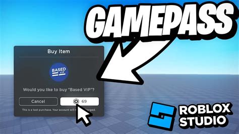 Gamepass Tutorial In Roblox Studio Für Anfänger Youtube