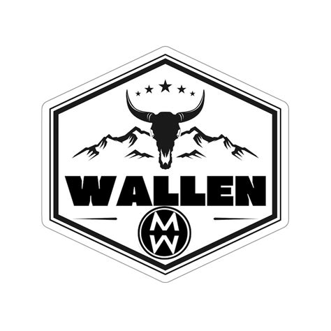 Morgan Wallen Vinyl Sticker Etsy