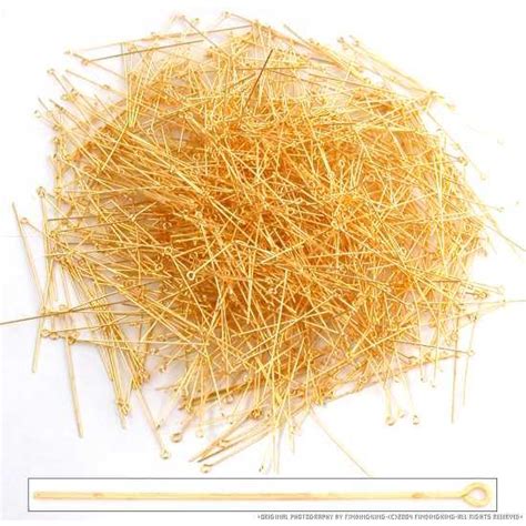 1000 Brass Plated Eye Pins For Jewelry Making Michaels