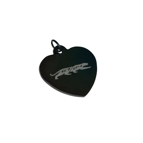 Camaro Panther 6724 Heart Pendant Chevy Collection