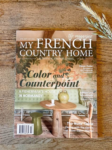 My French Country Home Magazine Us Shipping By Les Fleurs