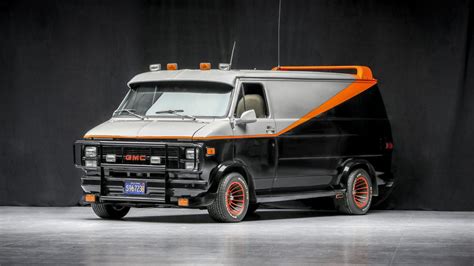 One Of Six Gmc Vandura A Team Vans Is Going Under The Hammer