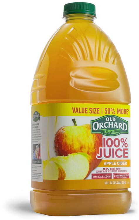 Apple Cider 100% Juice - Old Orchard Brands