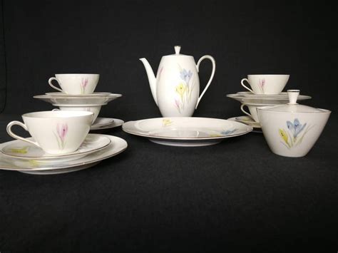 Bavaria Seltmann Weiden E Isolde Tea Set For Person Etsy