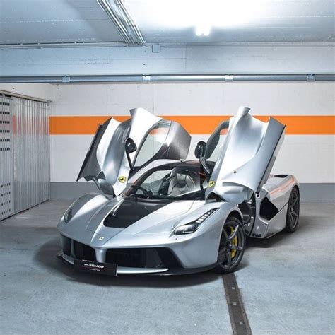 Ferrari LaFerrari Painted In Argento Nurburgring Metallic W Black