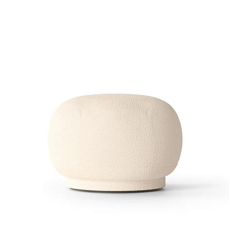 Ferm Living Rico Pouf Wool Boucle Off White