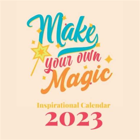 Motivational wall calendar 2023, zentangle calendar, calendar ...