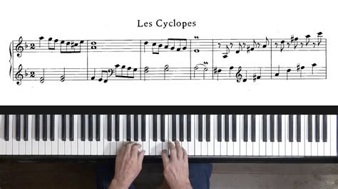 Rameau Les Cyclopes Paul Barton Feurich Piano Youtube