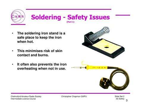 Ppt Chelmsford Amateur Radio Society Intermediate Course Safety