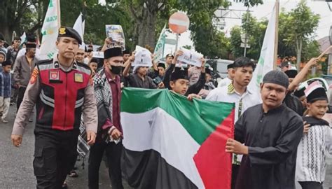 Aliansi Masyarakat Gayo Peduli Palestina Lakukan Aksi Solidaritas Ini