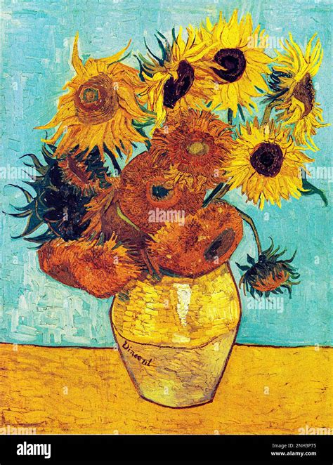 Van goghs flowers hi-res stock photography and images - Alamy