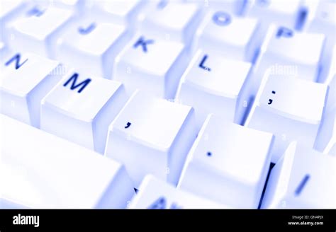 Modern Computer Keyboard Stock Photo Alamy