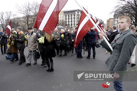 Waffen Ss Veterans March In Riga Sputnik Mediabank