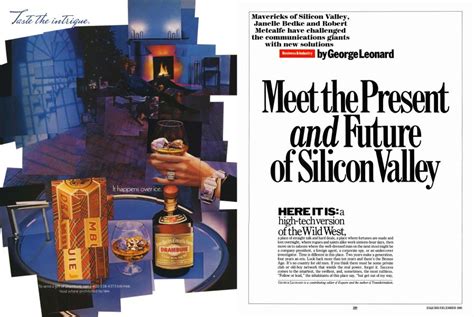 Meet The Present And Future Of Silicon Valley Esquire December 1985