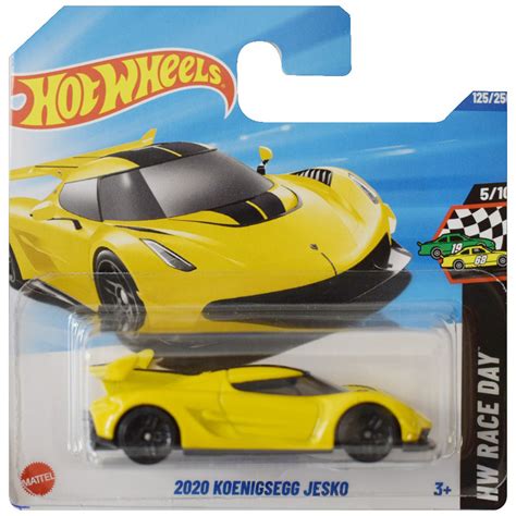 Hot Wheels 2020 Koenigsegg Jesko sárga kisautó 1 64 Mattel vásárlás a Játékshopban