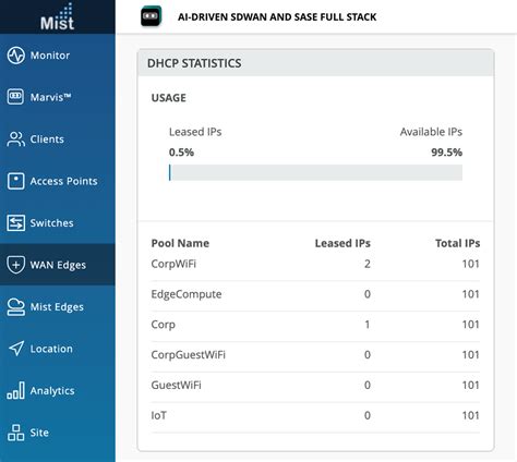 Monitor Session Smart Router Deployed As Wan Edge Mist Juniper Networks