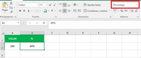 Como Sacar Porcentajes En Excel Excelfullcom